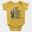 Naan Oru Dharava Sonna, Nooru Dharava Sonna Maadhiri (Black) Short Sleeve Baby Onesie in Yellow Color